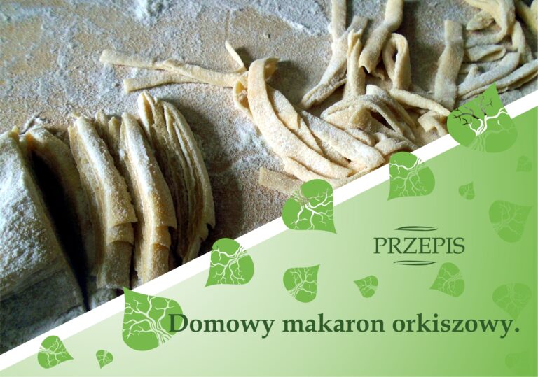 Domowy makaron orkiszowy